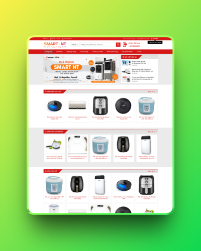 Theme wordpress bán đồ gia dụng 01