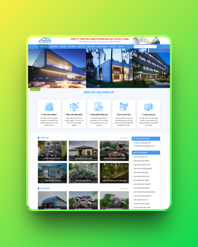 Theme wordpress kiến trúc 02