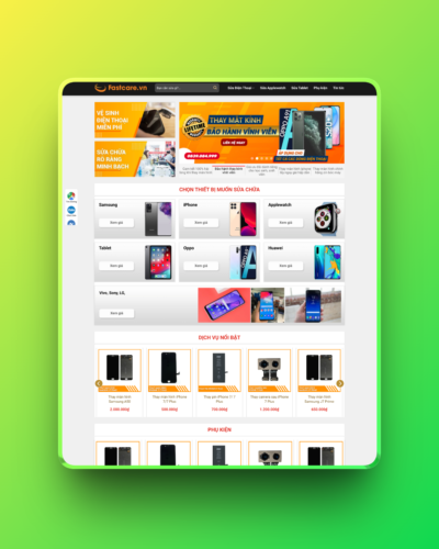 Theme wordpress sửa điện thoại 01