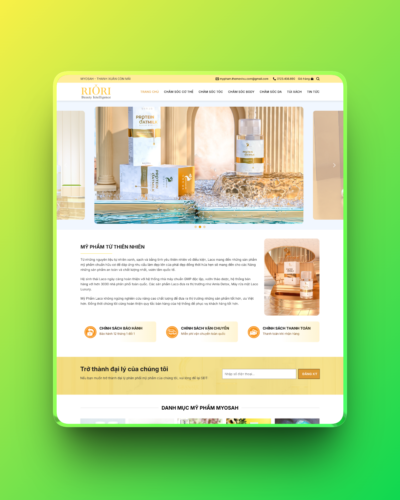 Theme wordpress bán mỹ phẩm 16