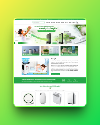 Theme wordpress máy lọc khí 01