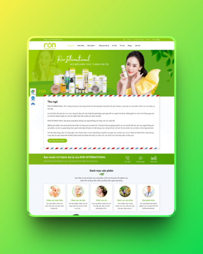 Theme wordpress bán dược phẩm 04