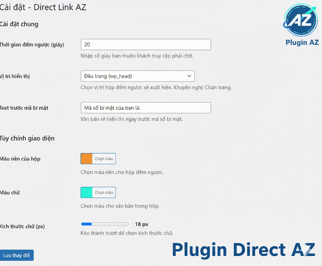 Plugin Direct Link AZ